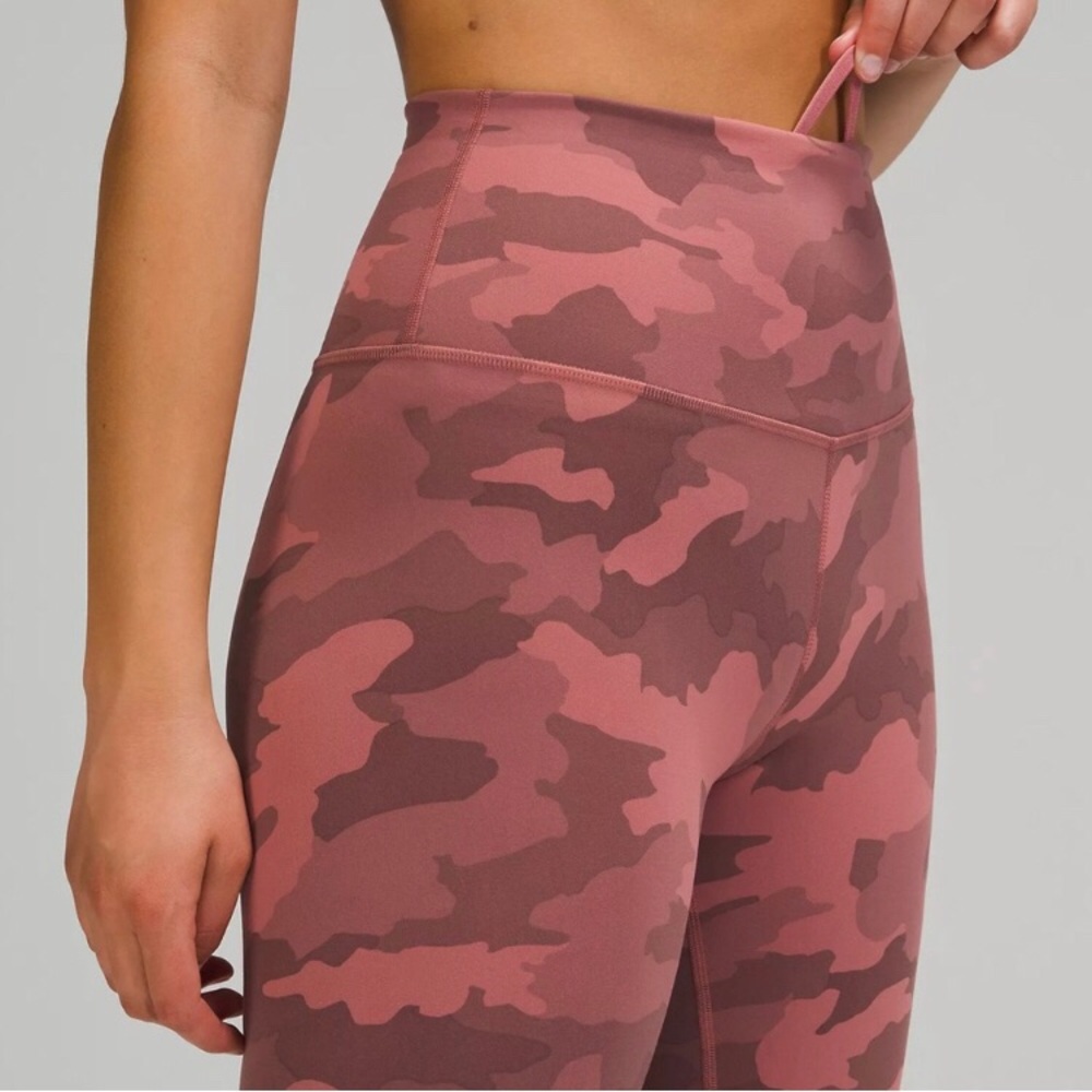 Lululemon wunder train Heritage 365 camo multi brier rose 🎀 8